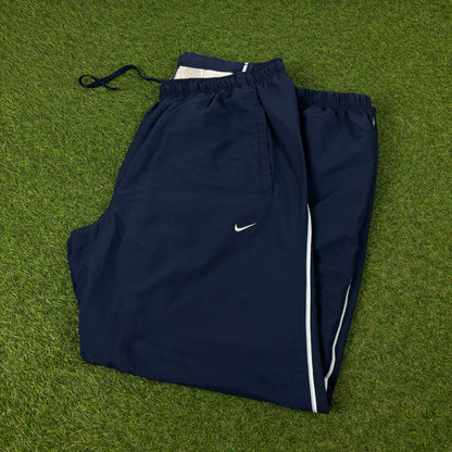 00s Nike Piping Joggers Blue XXL