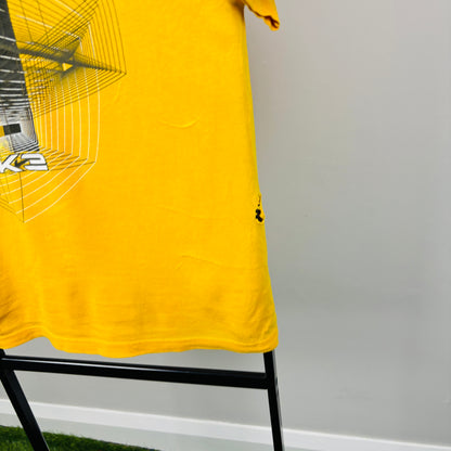 90s Nike T-Shirt Yellow XS