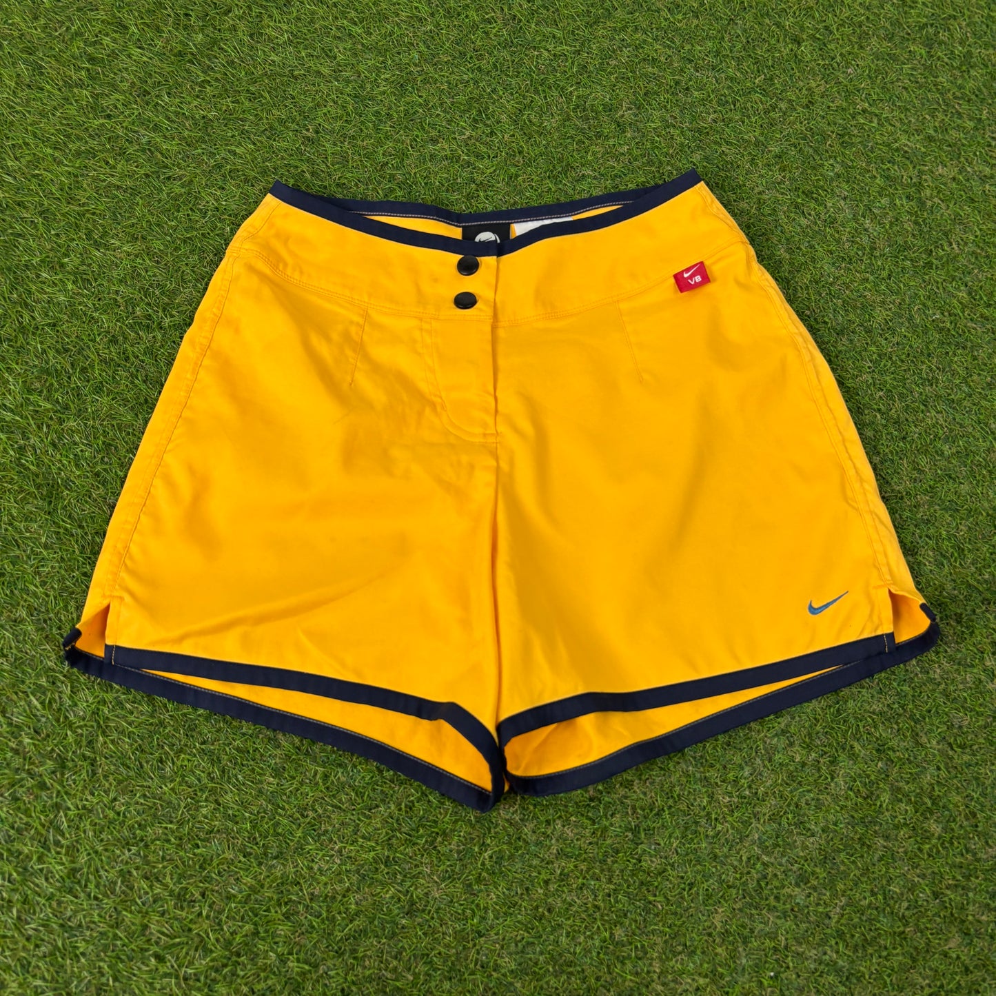 00s Nike Volleyball Shorts Yellow Small