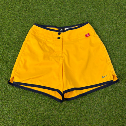 00s Nike Volleyball Shorts Yellow Small