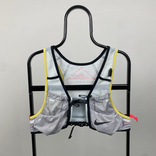 00s Nike Hydration Running Vest Jacket Grey Small