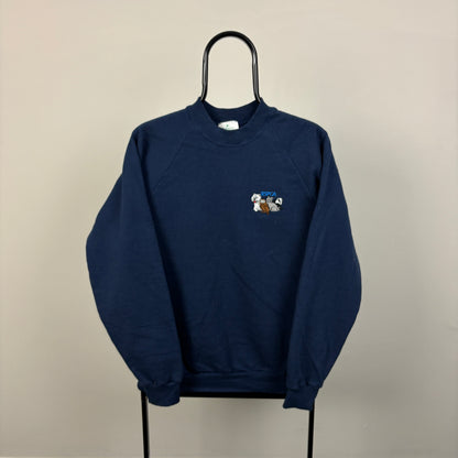 90s RSPCA Sweatshirt Blue Large