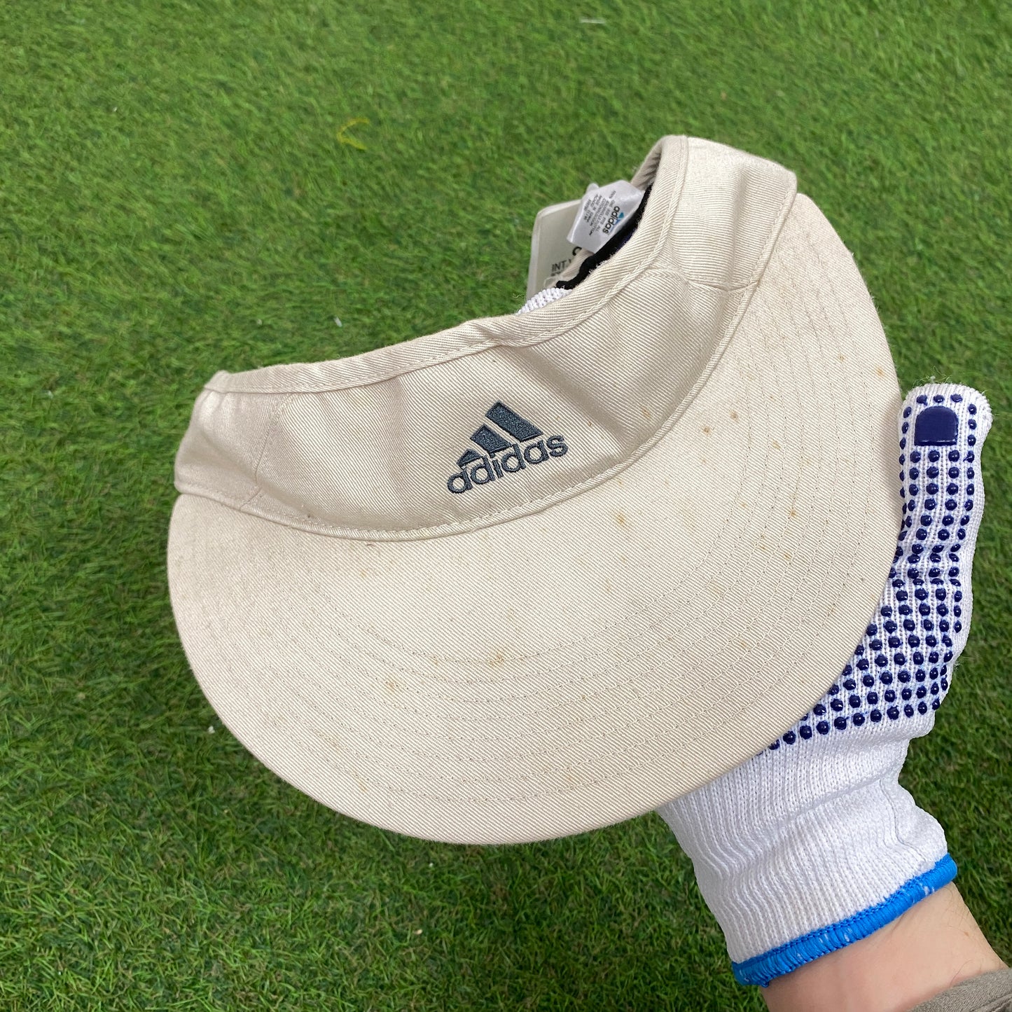 90s Adidas Golf Visor Hat Brown