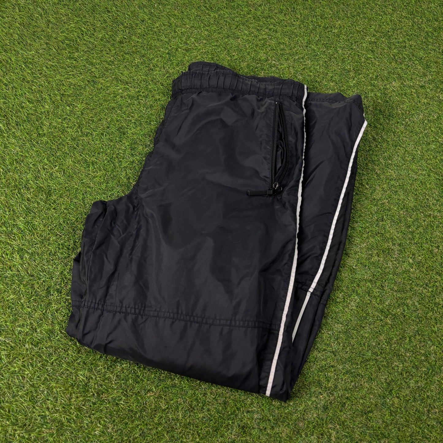 00s Nike Tn Hex Piping Joggers Black Small