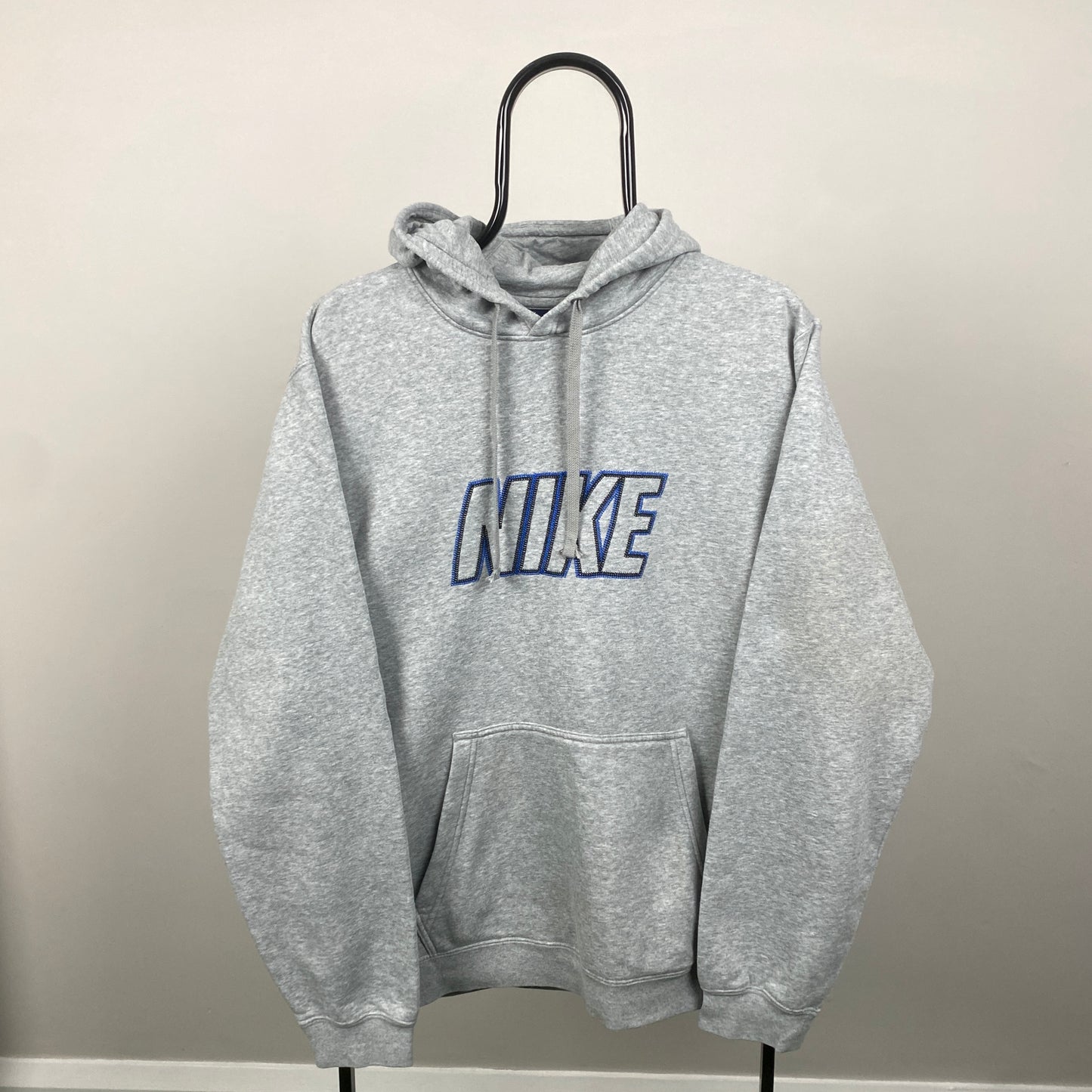 00s Nike Hoodie Grey Large
