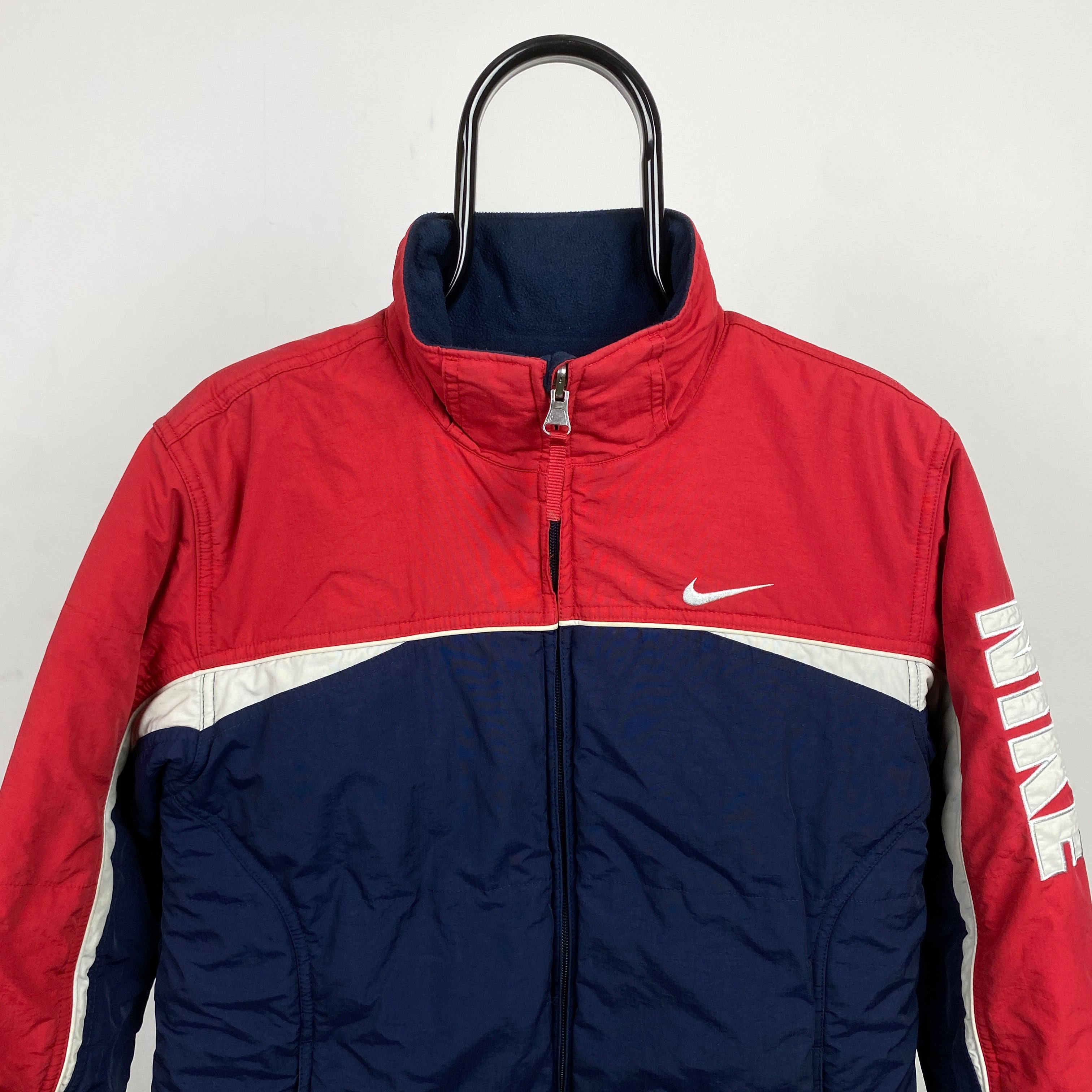 00s Nike Reversible Puffer Jacket Red XS – Clout Closet