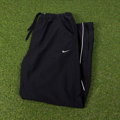 00s Nike Piping Joggers Black Large