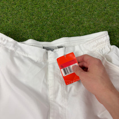 00s Nike Court Shorts White Large