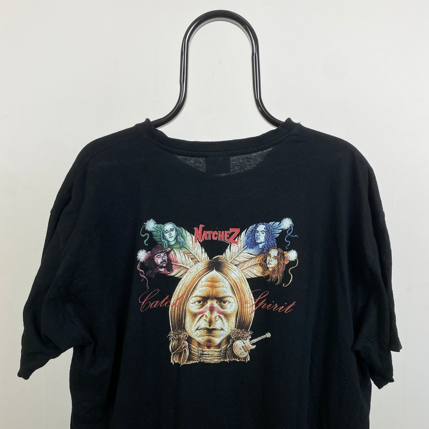 Retro 90s Natchez T-Shirt Black XL