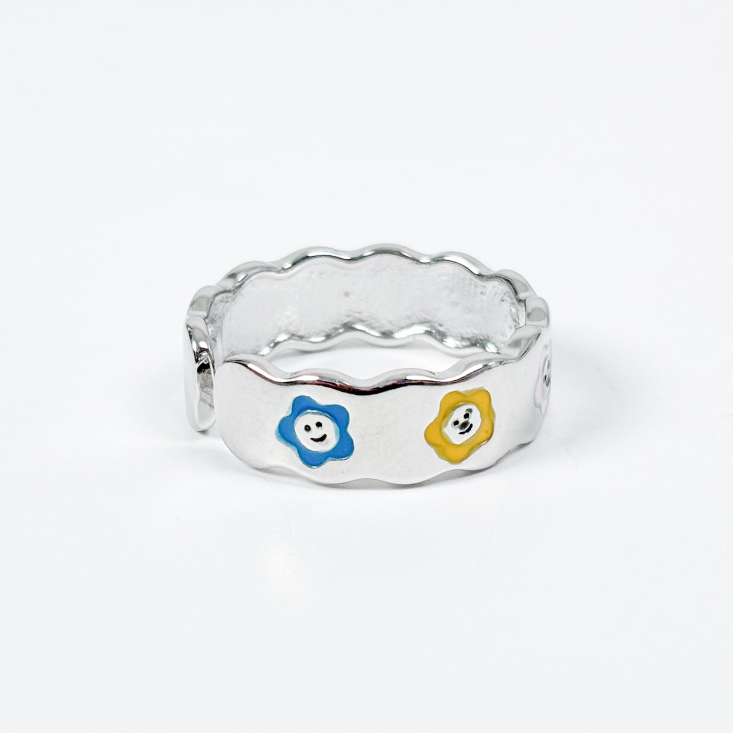 Dainty Flower Ring .925 Silver
