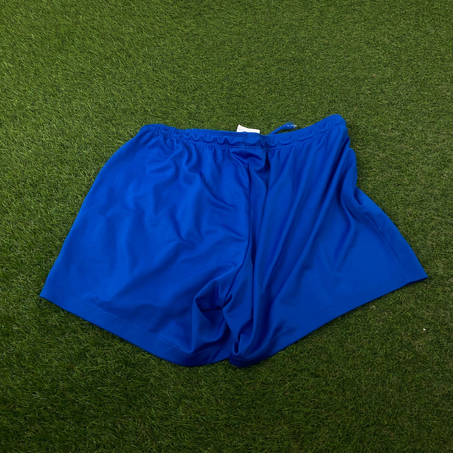00s Nike Football Shorts Blue Large