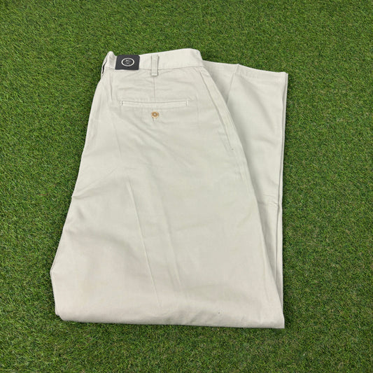 00s Nike Golf Trousers Joggers Brown XL