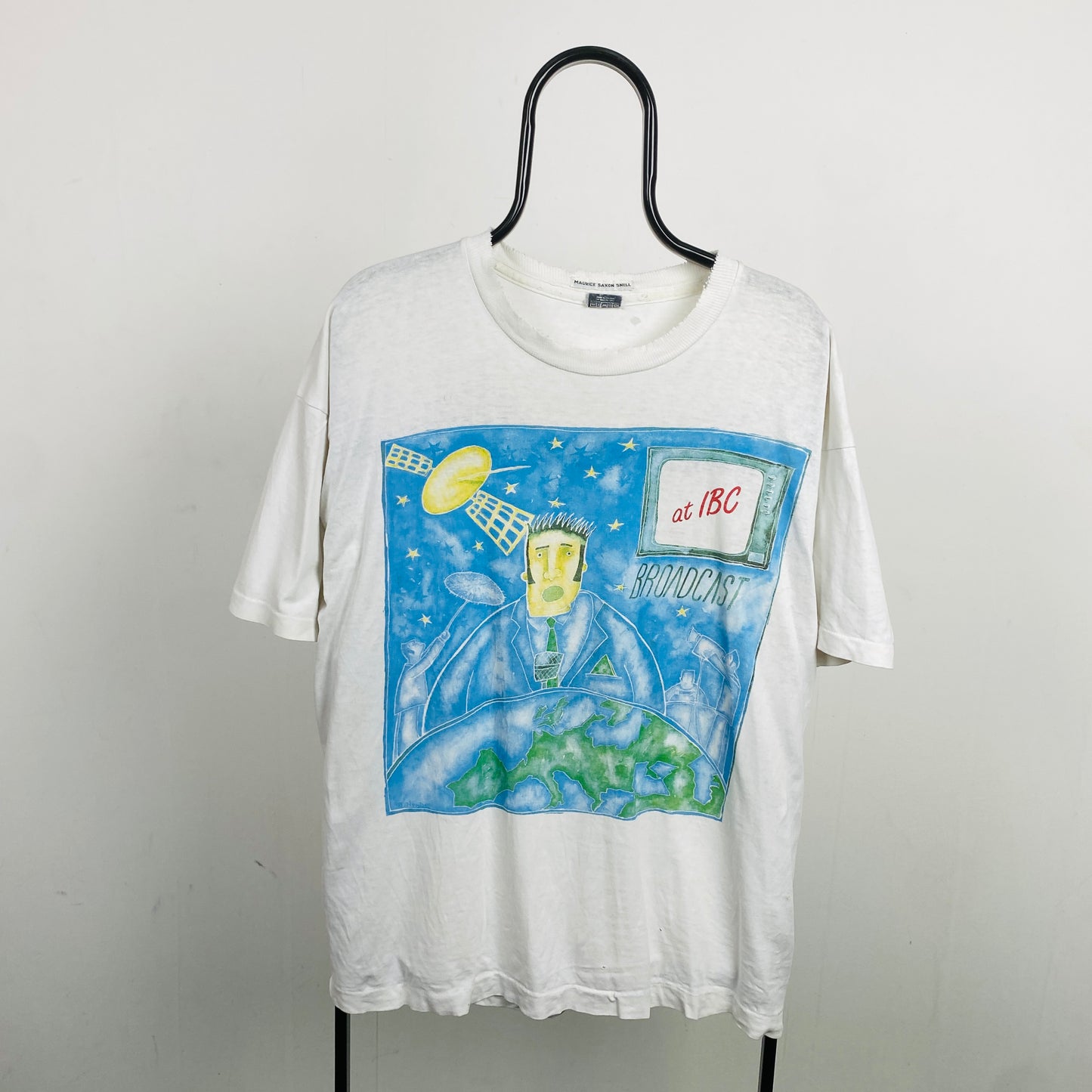 Retro 90s LBC T-Shirt White XL