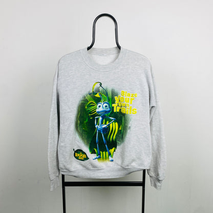 Retro 90s Bugs Life Sweatshirt Grey Small