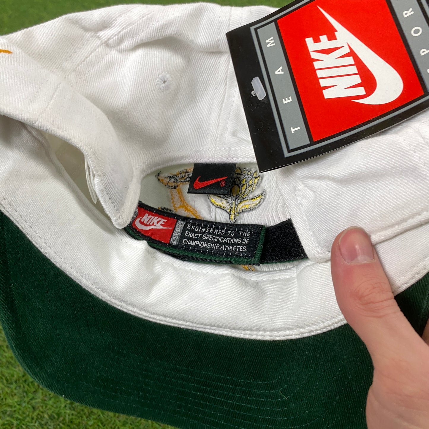 90s Nike South Africa Rugby Hat White