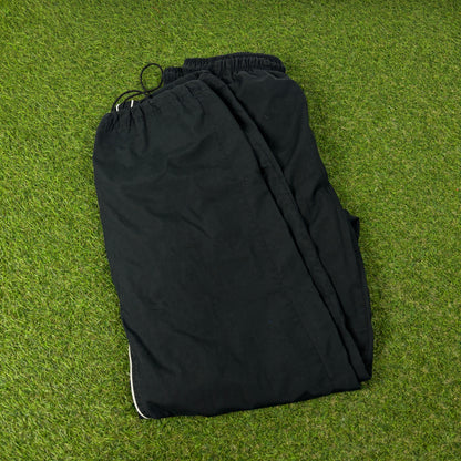 00s Nike Piping Joggers Black Large