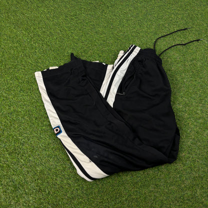 90s Adidas Popper Joggers Black Small
