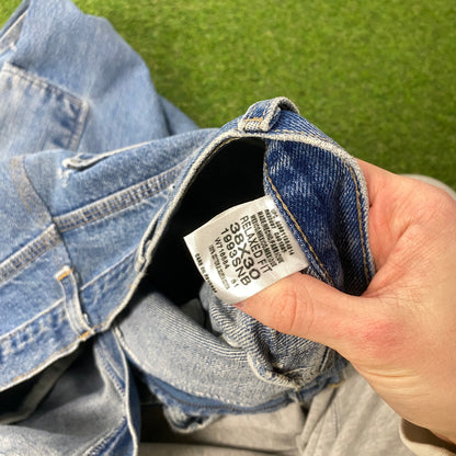 00s Dickies Double Knee Denim Jeans Joggers Blue XL 38x30