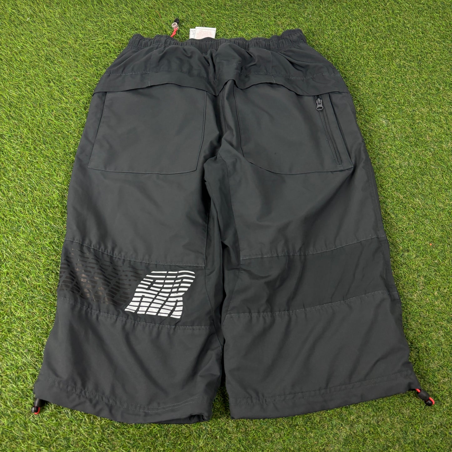 00s Nike Air Max Capri 3/4 Length Joggers Black Small