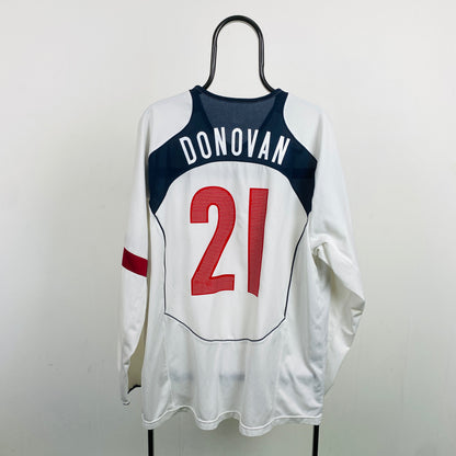 00s Nike USA Landon Donovan Football Shirt T-Shirt White XL