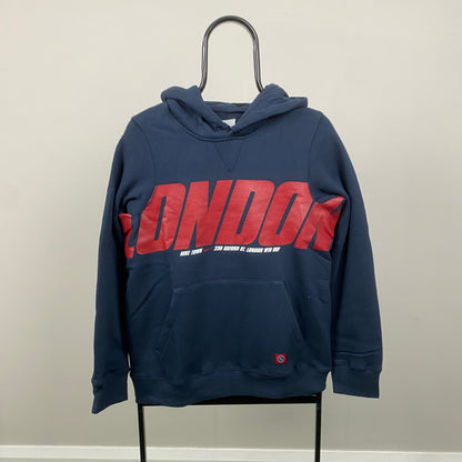 00s Nike Town London Hoodie Blue XS