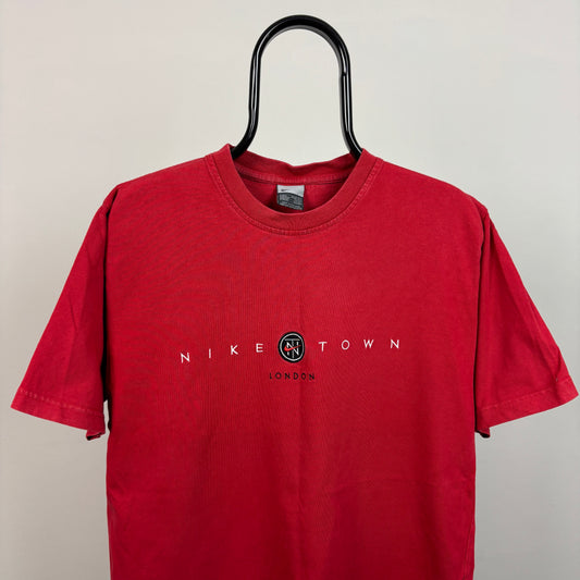 00s Nike Town London T-Shirt Red Large