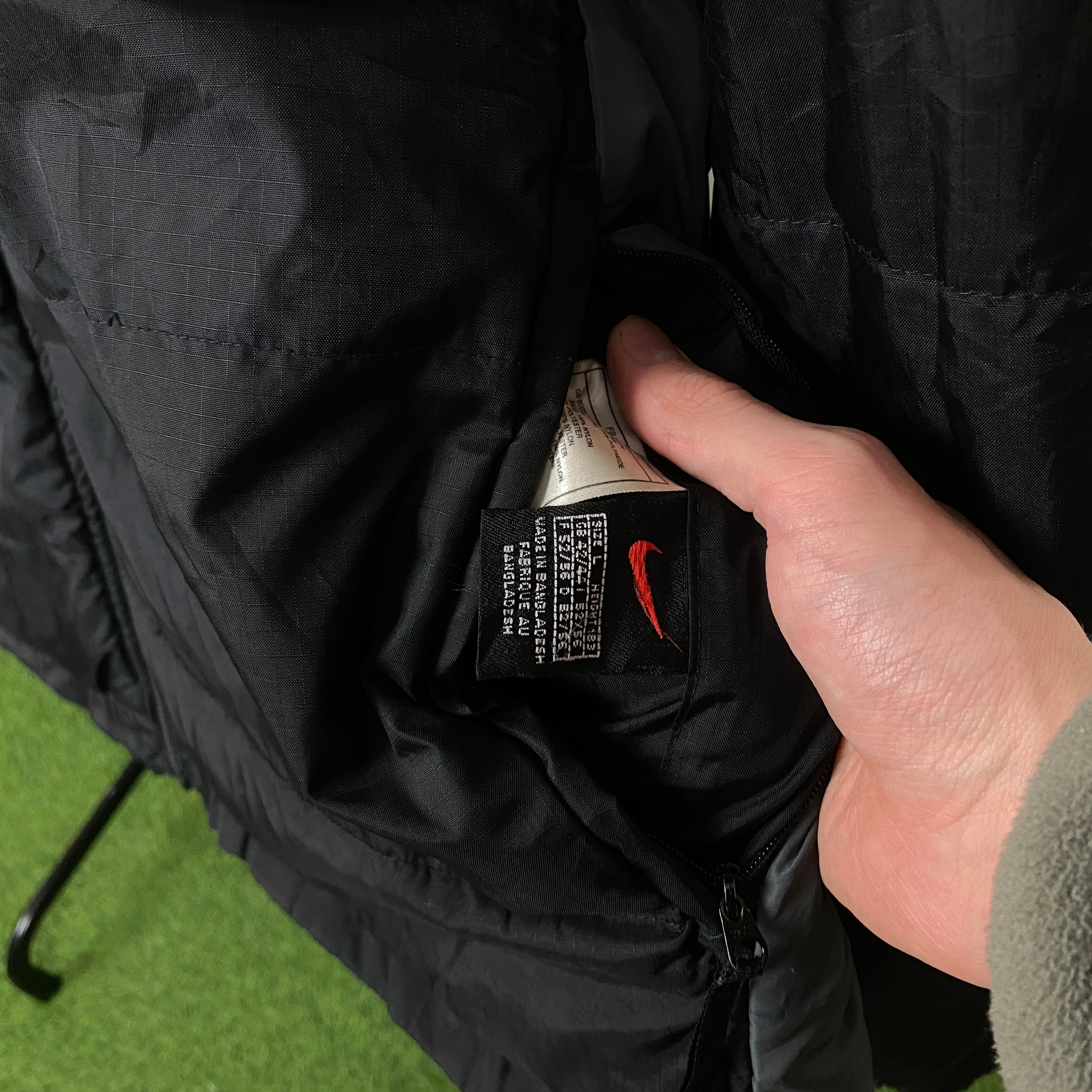 90s Nike Reversible Puffer Jacket Black Large – Clout Closet
