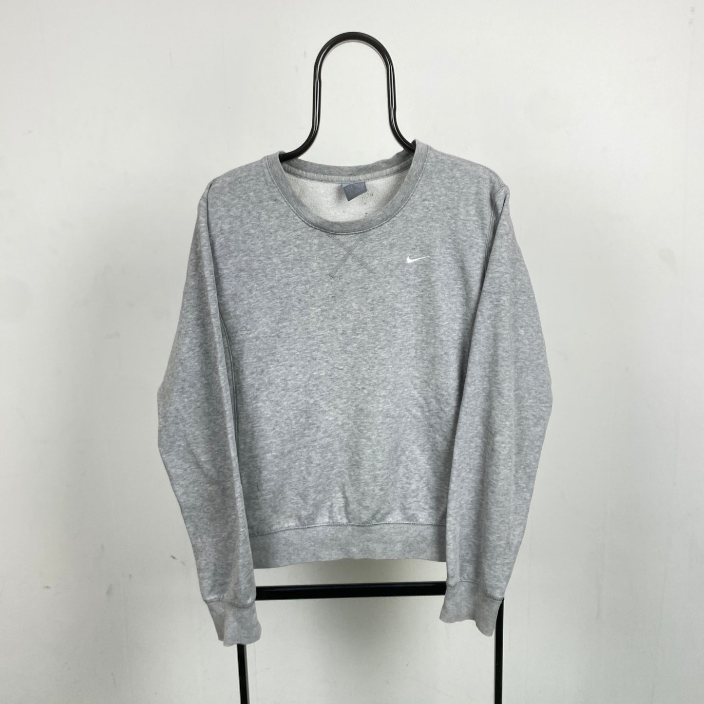 00s Nike Sweatshirt Grey Womens XL