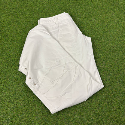 00s Nike Baggy Joggers White Small