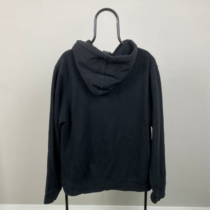 00s Stussy Hoodie Black Large