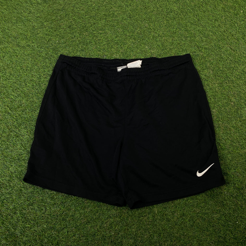 00s Nike Football Shorts Black Small