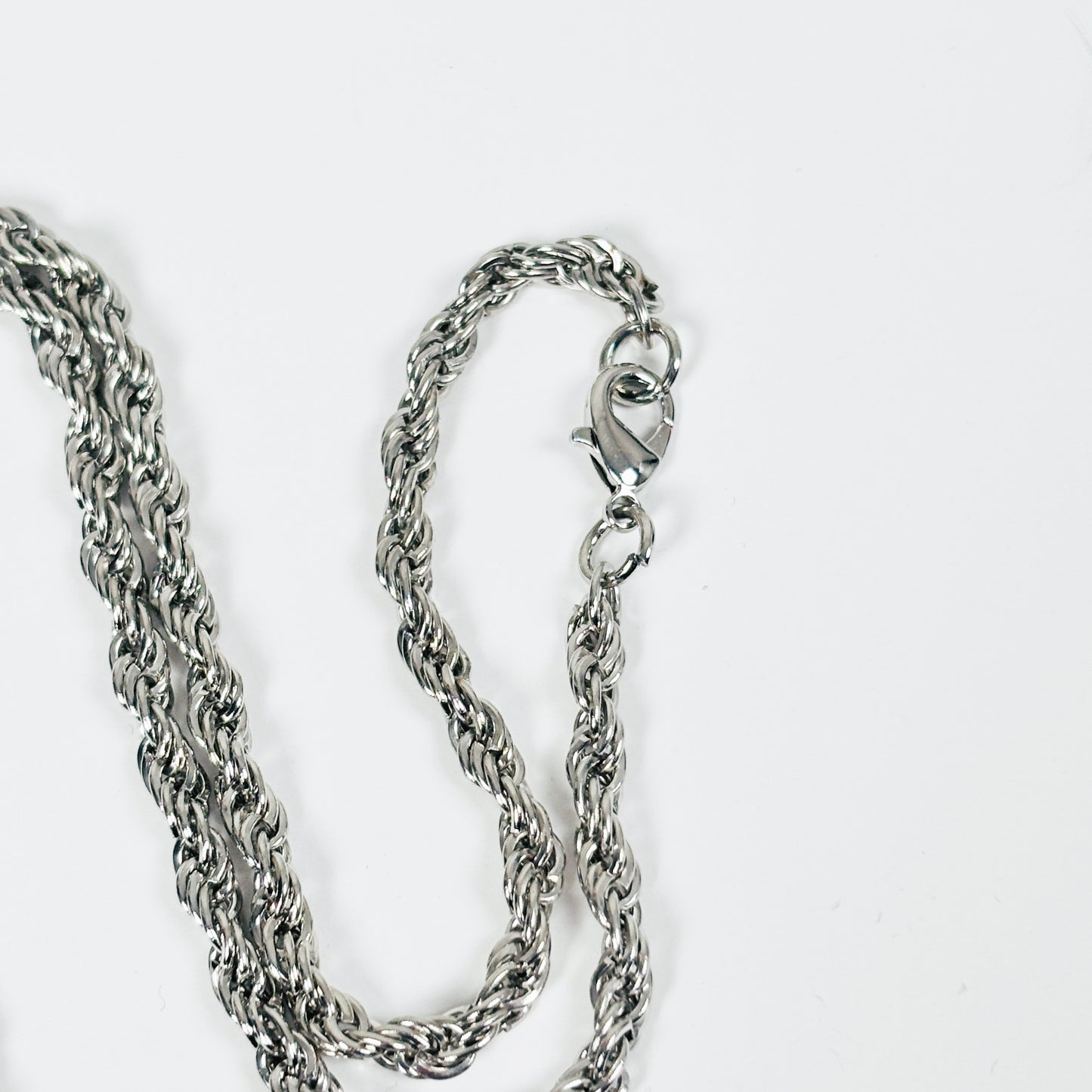 Jesus Cross Necklace Silver