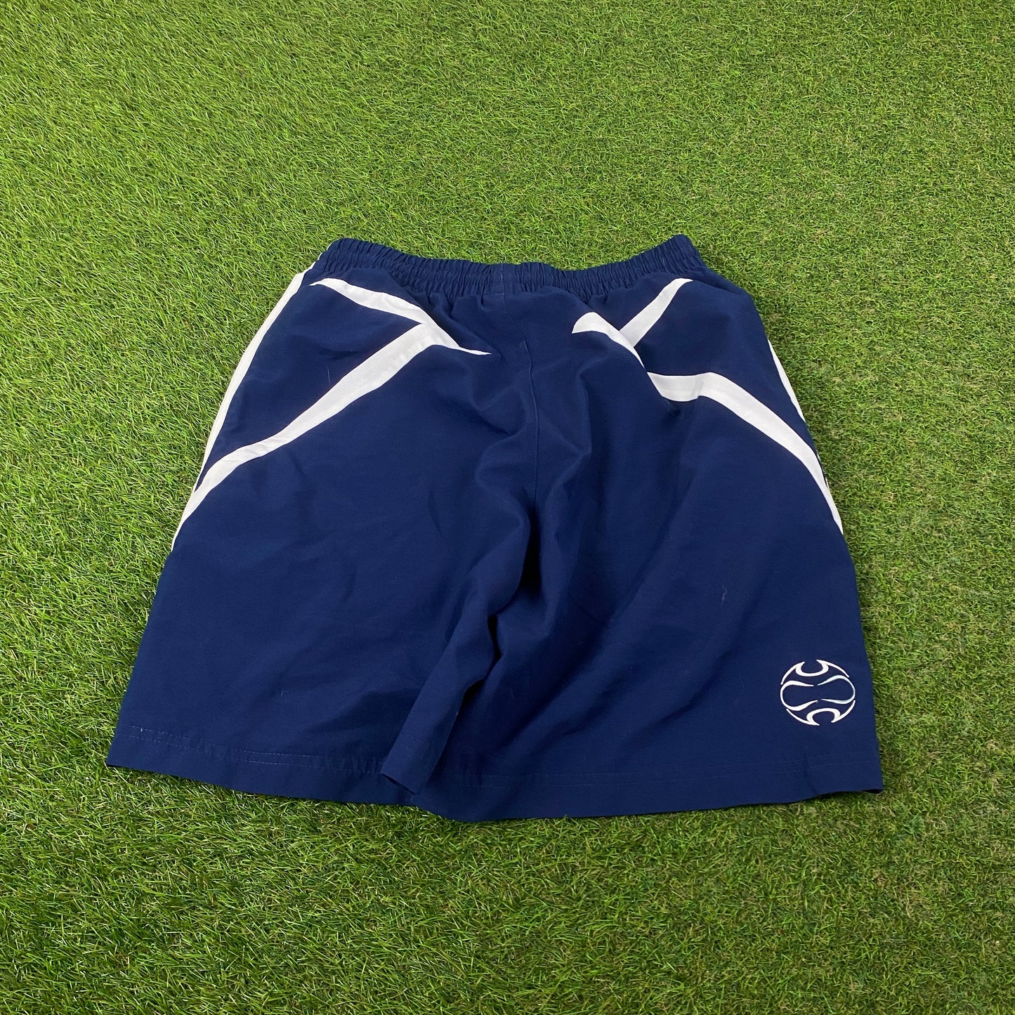 00s Adidas Schalke Football Shorts Blue XL
