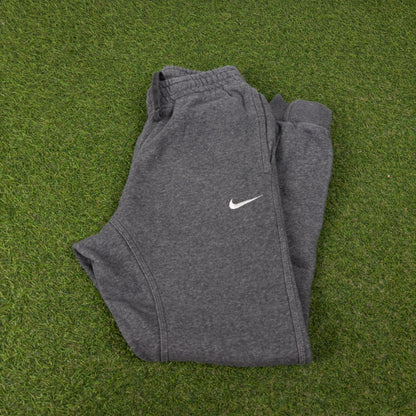 00s Nike Cotton Joggers Grey Small