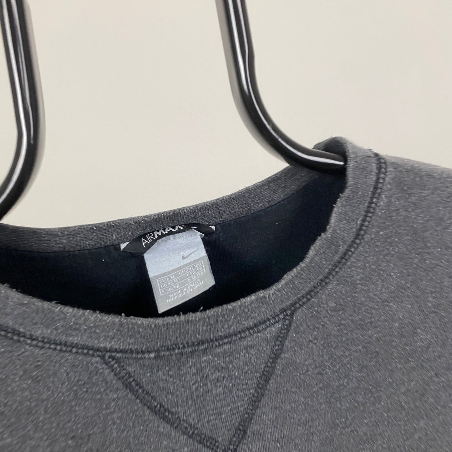 00s Nike Air Max Sweatshirt Black XL