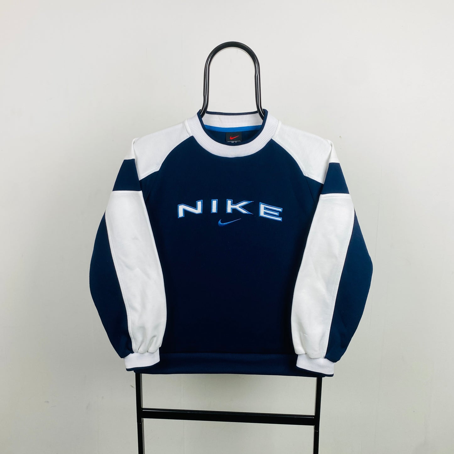 90s Nike Sweatshirt Blue XS