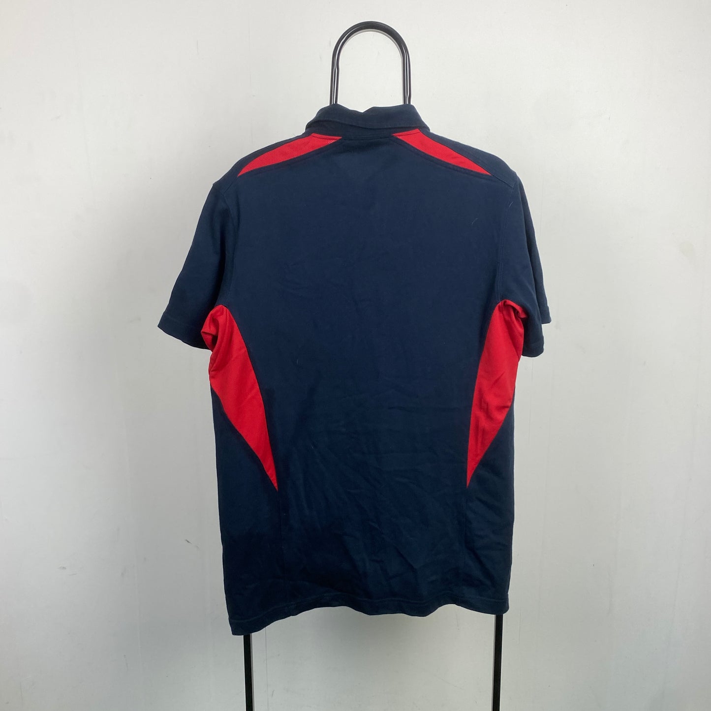 00s Nike England Rugby Shirt T-Shirt Blue Large