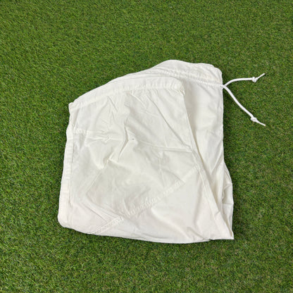 00s Nike 3/4 Length Shorts White Medium