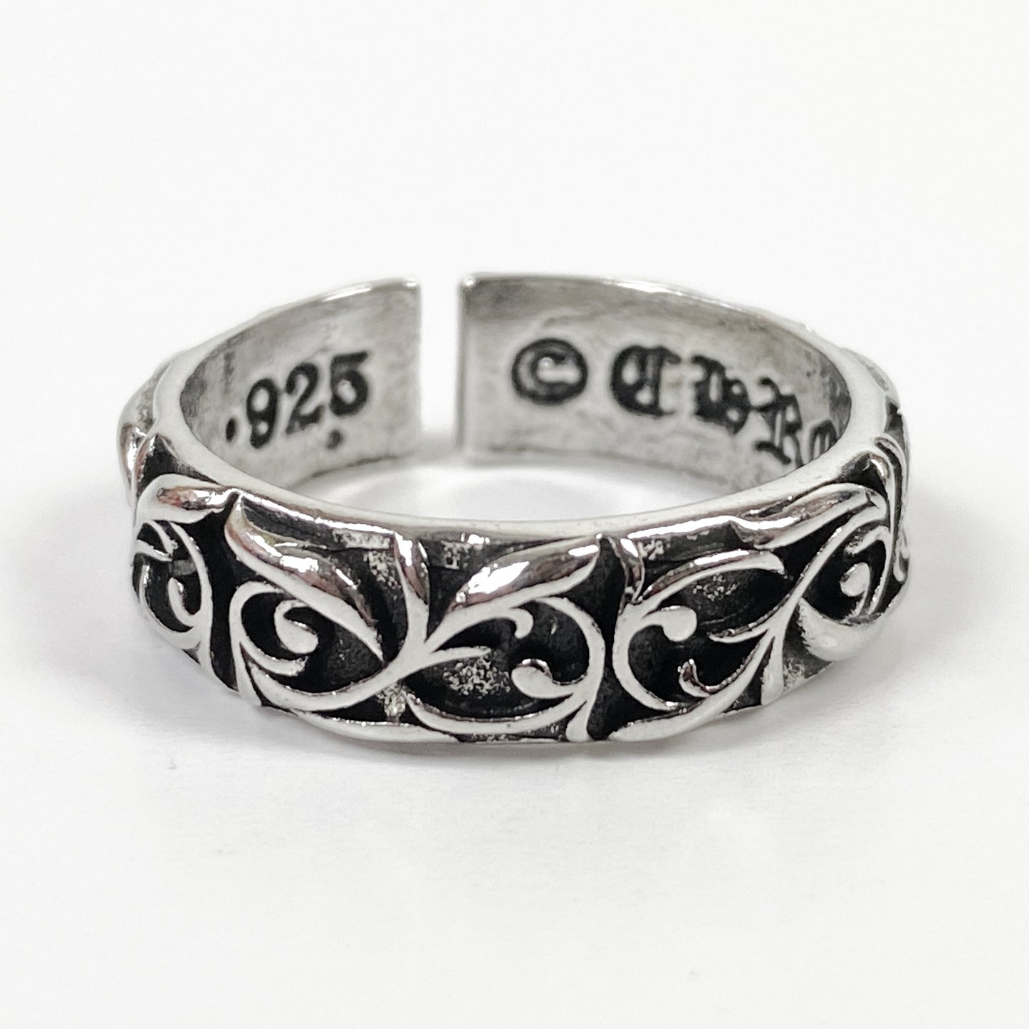 Vintage Retro Adjustable Antique Ring Silver