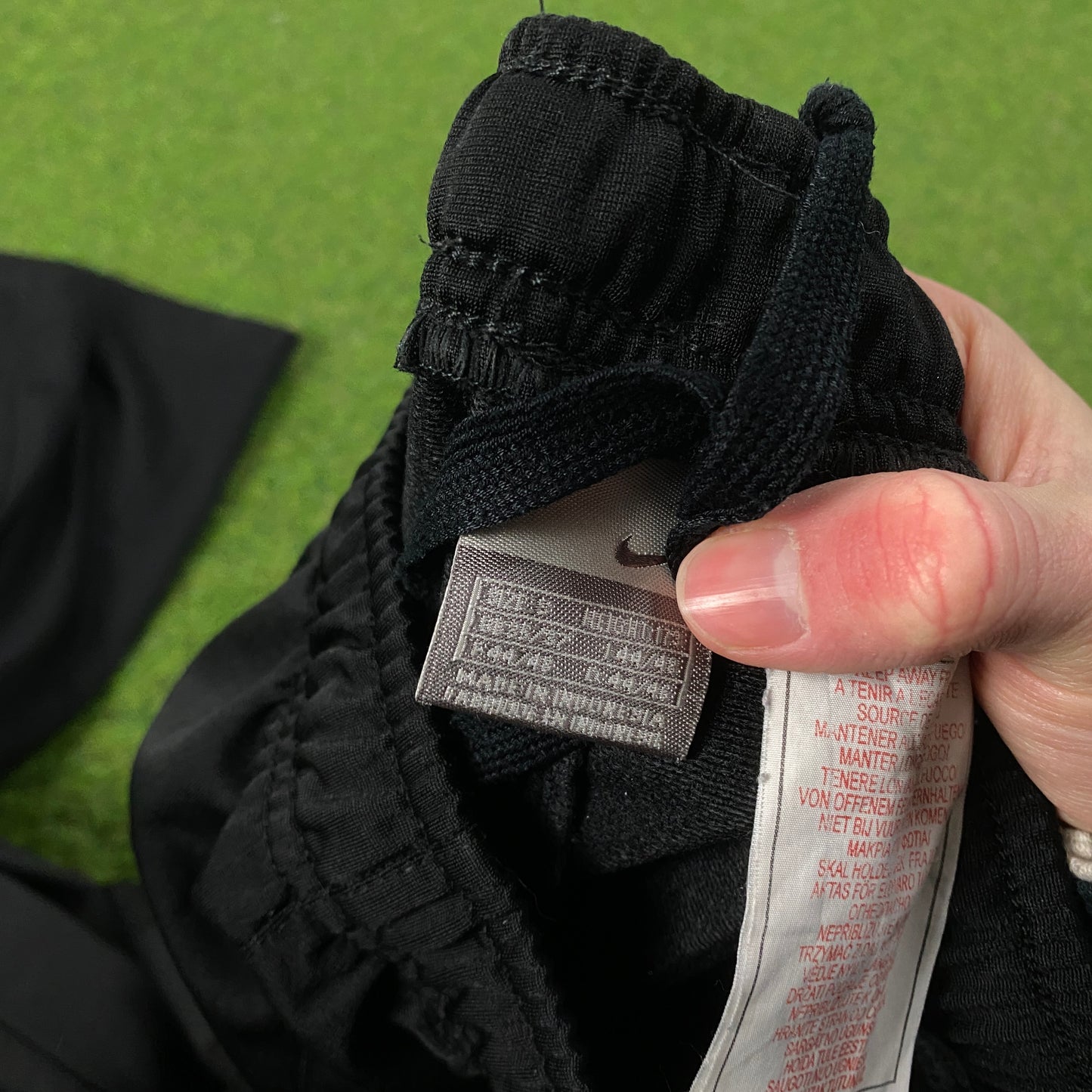 00s Nike Piping Joggers Black Small