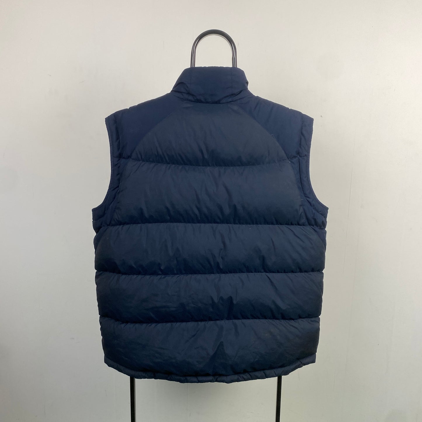 00s Nike Puffer Gilet Jacket Blue XL