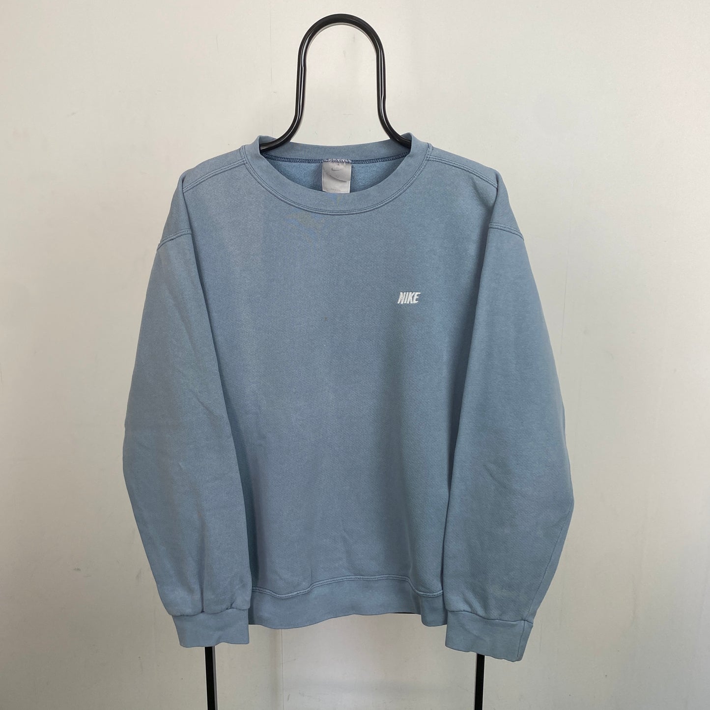 00s Nike Sweatshirt Blue Large