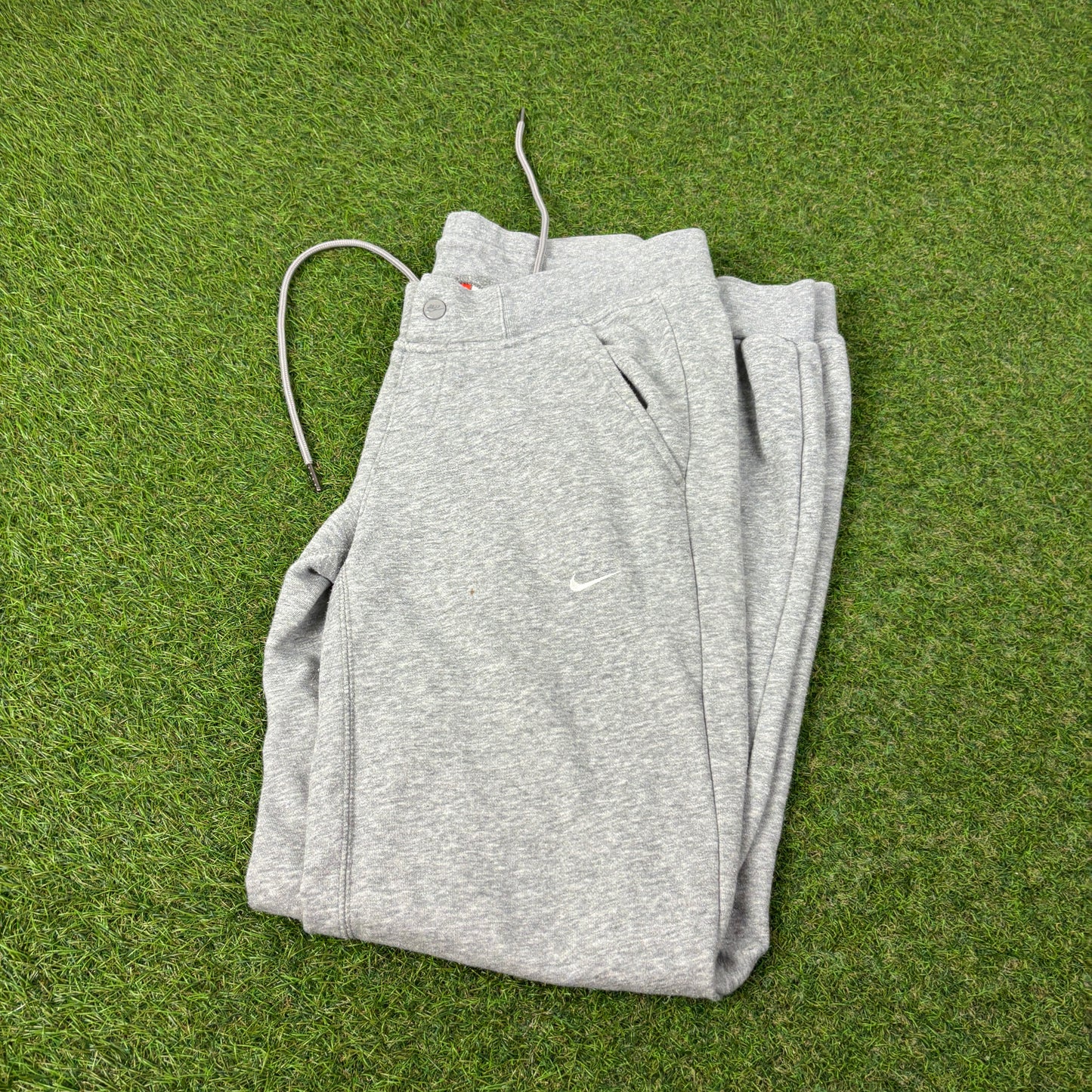 00s Nike Cotton Joggers Grey Small