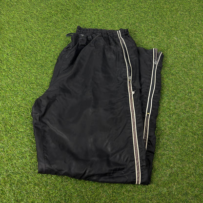 00s Nike Piping Joggers Black Large