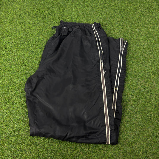 00s Nike Piping Joggers Black Large