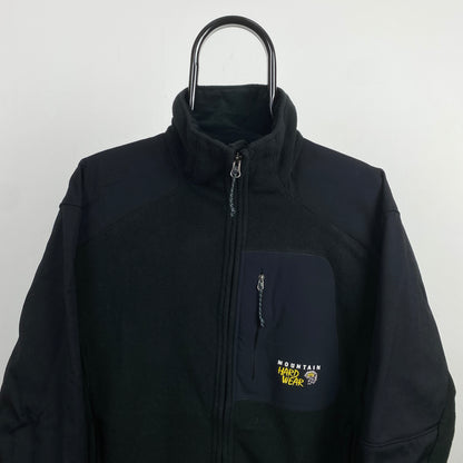 Retro Mountain Hardware Fleece Sweatshirt Black Small/Medium