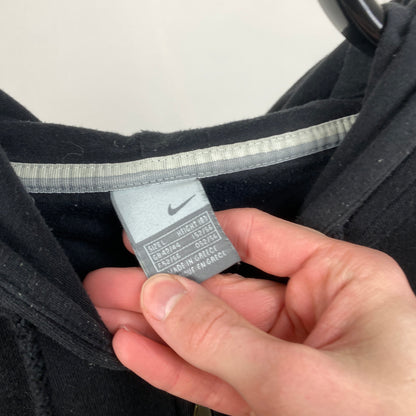 00s Nike Heavyweight Zip Hoodie Black Large