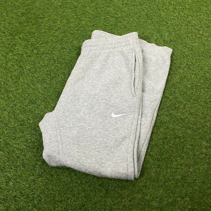 00s Nike Cotton Joggers Grey Medium