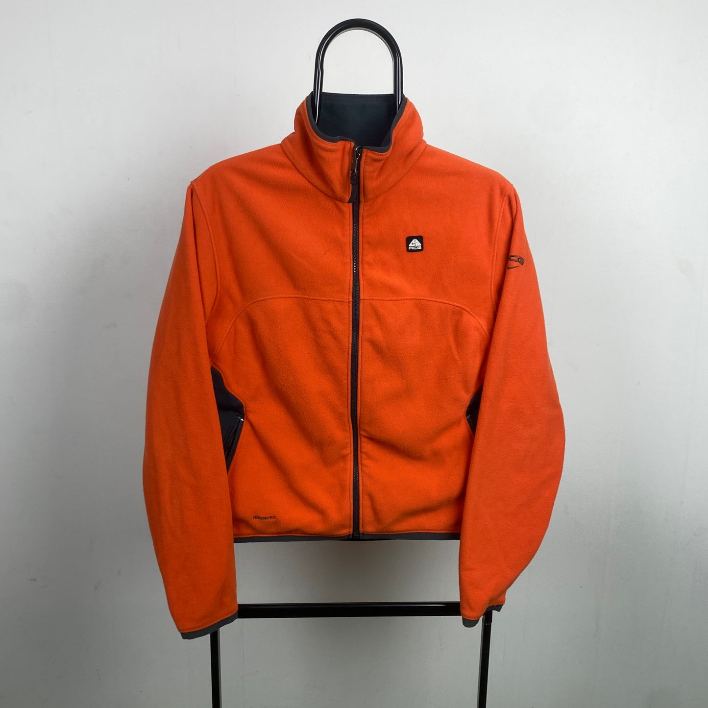 00s Nike ACG Fleece Sweatshirt Orange Womens Medium