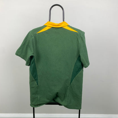 00s Nike South Africa Rugby Shirt T-Shirt Green Medium